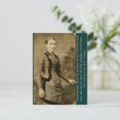 Carte Postale Tenez-vous debout, parlez vos pensées, déclarez la (Debout devant)