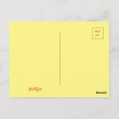 Carte Postale Tenez-vous prêt moi ! (Dos)