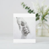 Carte Postale Tenir les mains (Debout devant)