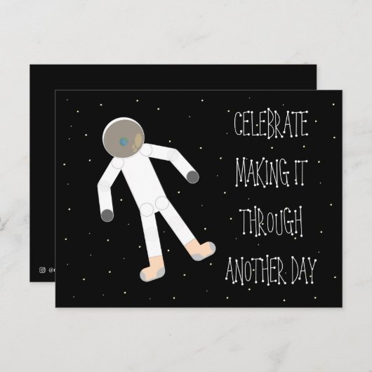 Carte Postale Tenir un jour de plus - Nod Notes (Devant / Derrière)