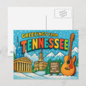 Carte postale TENNESSEE (Devant / Derrière)