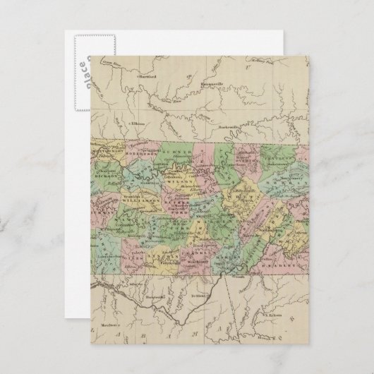 Carte Postale Tennessee 4 (Devant / Derrière)