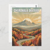 Carte Postale Tennessee Cherohala Skyway Souvenir (Devant / Derrière)