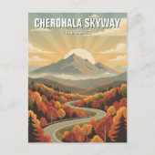 Carte Postale Tennessee Cherohala Skyway Souvenir (Devant)