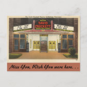 Carte Postale Tennessee, David Crockett Theatre, Gatlinburg (Devant)