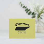 Carte Postale Tennessee devise - Dieu merci (Debout devant)