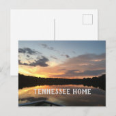 Carte Postale TENNESSEE HOME photo du lac | (Devant / Derrière)