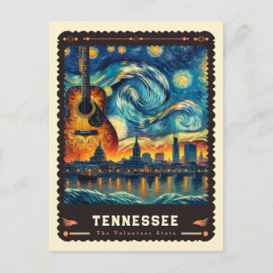 Carte Postale Tennessee   Inspiré de Vincent Van Gogh