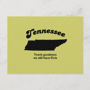 Carte Postale Tennessee Motto - Dieu merci
