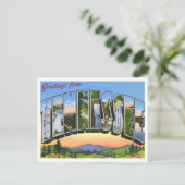 Carte postale Tennessee Vintage Big Letters (Debout devant)
