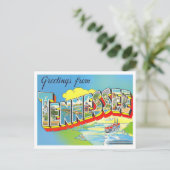 Carte postale Tennessee Vintage Big Letters (Debout devant)