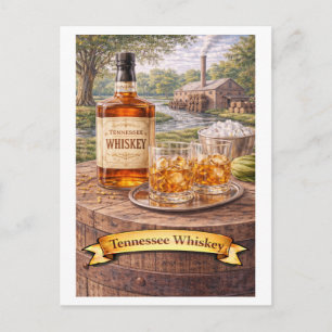 Carte Postale Tennessee Whiskey (Série de cuisine américaine)