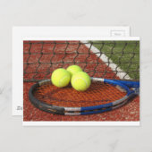 Carte Postale Tennis (Devant / Derrière)