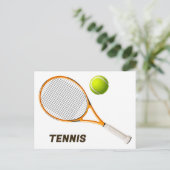 Carte Postale Tennis (Debout devant)