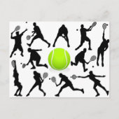 Carte Postale tennis (Devant)