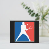 Carte Postale Tennis (Debout devant)