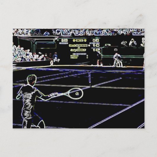 Carte Postale Tennis (Devant)