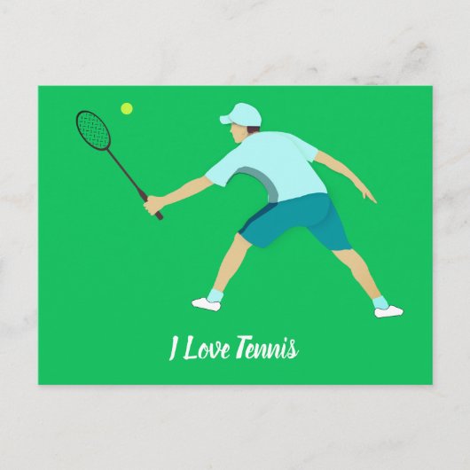 Carte Postale Tennis (Devant)