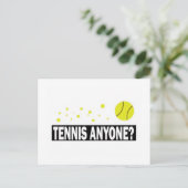 Carte postale Tennis Anyone (Debout devant)