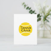 Carte Postale Tennis Chick (Debout devant)
