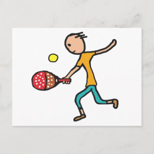 Carte Postale Tennis de padel