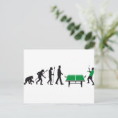 Carte Postale tennis de table (Debout devant)