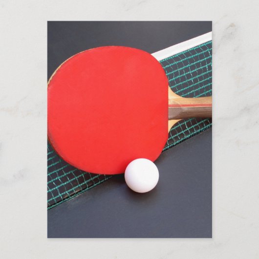 Carte Postale Tennis De Table (Devant)