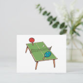 Carte Postale Tennis De Table (Debout devant)