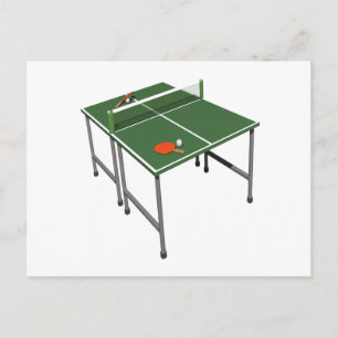 Carte Postale Tennis De Table