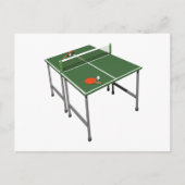 Carte Postale Tennis De Table (Devant)