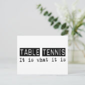 Carte Postale Tennis De Table C'Est (Debout devant)