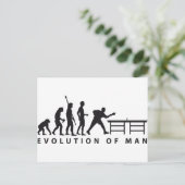 Carte Postale Tennis de table Evolution B (Debout devant)
