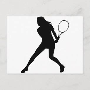 Carte Postale Tennis féminin