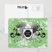 Carte Postale tennis hi-fi (Devant / Derrière)