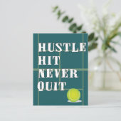 Carte Postale Tennis Hustle (Debout devant)