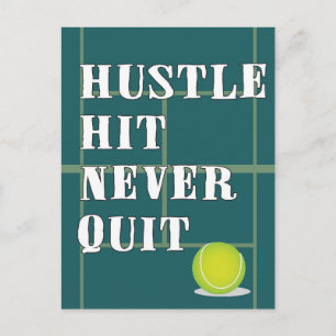 Carte Postale Tennis Hustle