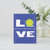 Carte Postale Tennis LOVE (Debout devant)