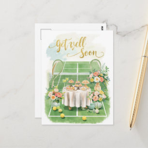 Carte Postale Tennis Prompt rétablissement