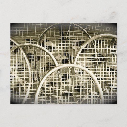 Carte Postale Tennis Qui Que Ce Soit ? (Devant)