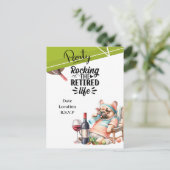 Carte Postale Tennis Retirement (Debout devant)