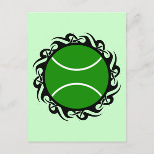 Carte Postale tennis tribal.