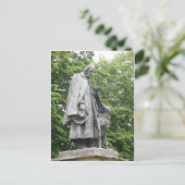 Carte Postale Tennyson et son chien (Debout devant)