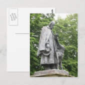 Carte Postale Tennyson et son chien (Devant / Derrière)