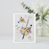 Carte Postale Tension Delicate No.85, Wassily Kandinsky (Debout devant)