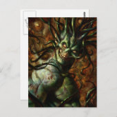 Carte postale Tentacle Tentacle Skully (Devant / Derrière)