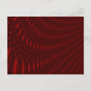 Carte postale Tentacles Octopus Rouge