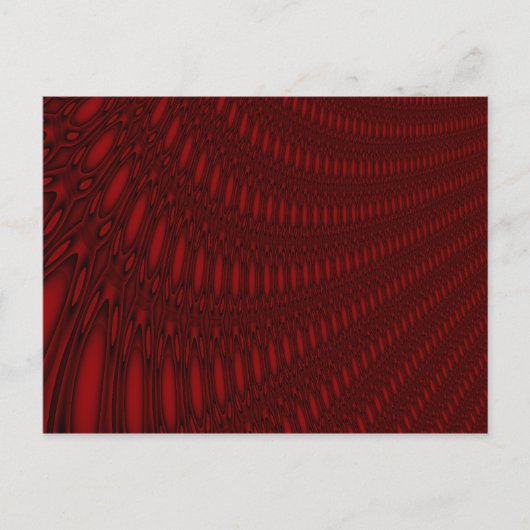 Carte postale Tentacles Octopus Rouge (Devant)