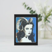 Carte Postale 'Tentation dans la magie' Peinture sur une (Debout devant)