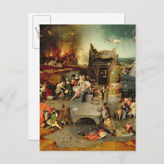 Carte Postale Tentation de Saint-Antoine (Devant / Derrière)