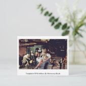 Carte Postale Tentation De Saint Antoine Par Hieronymus Bosch (Debout devant)